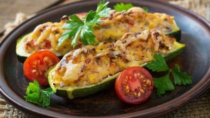 Calabacin Rellenos