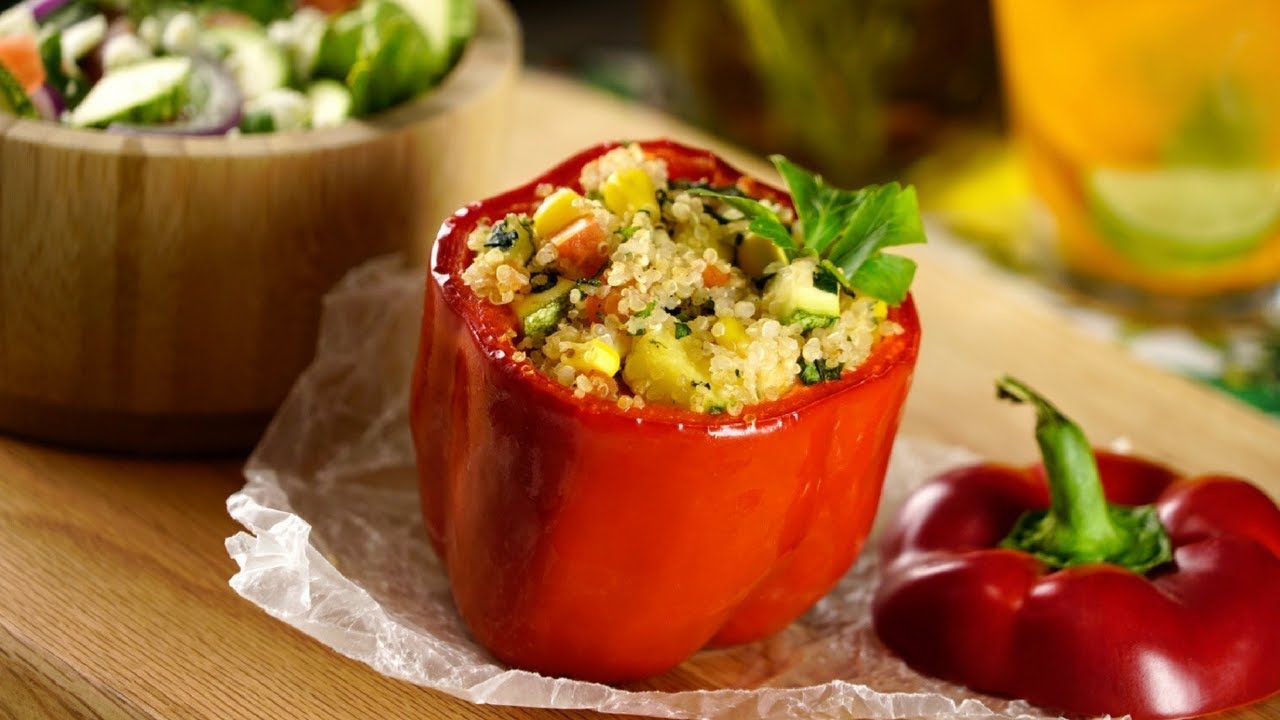 Pimento Relleno De Quinoa